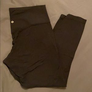 Black Lululemon Align Pant 25”